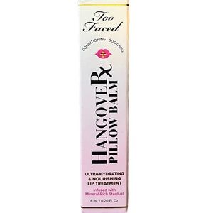 NEW Too Faced Hangover Pillow Balm Ultra-Hydrating Lip Treatment